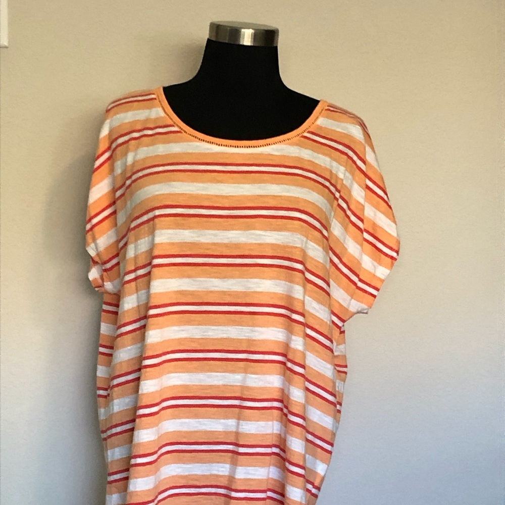 Lands’ End Striped Cotton Shirt